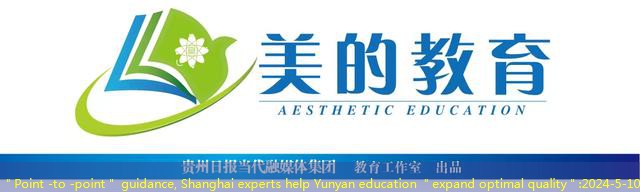 ＂Point -to -point＂ guidance, Shanghai experts help Yunyan education ＂expand optimal quality＂